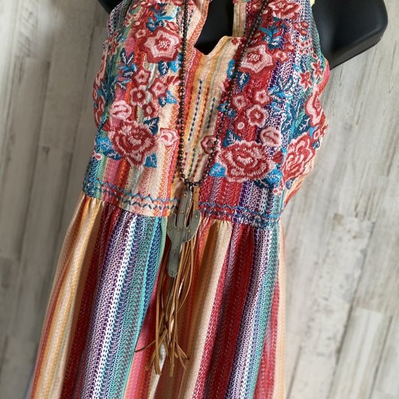 Savannah Jane Embroidery Saddle Dress - Picture 6 of 7